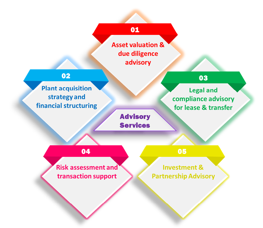 Plant Leasing & Strategic Asset Transfer Advisory Services
